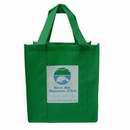 Green Non Woven Reusable Bag with Custom Logo
